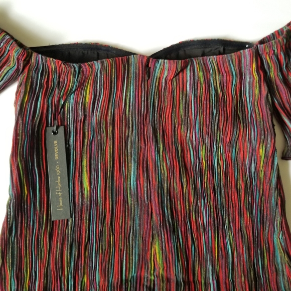 House Of Harlow 1960 X Revolve Off Shoulder Mini Dress - Picture 9 of 11